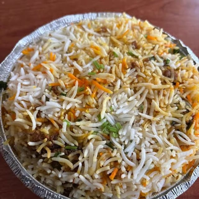 Goat Biryani.