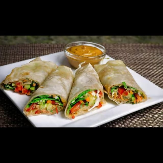 Veg Katti Roll.