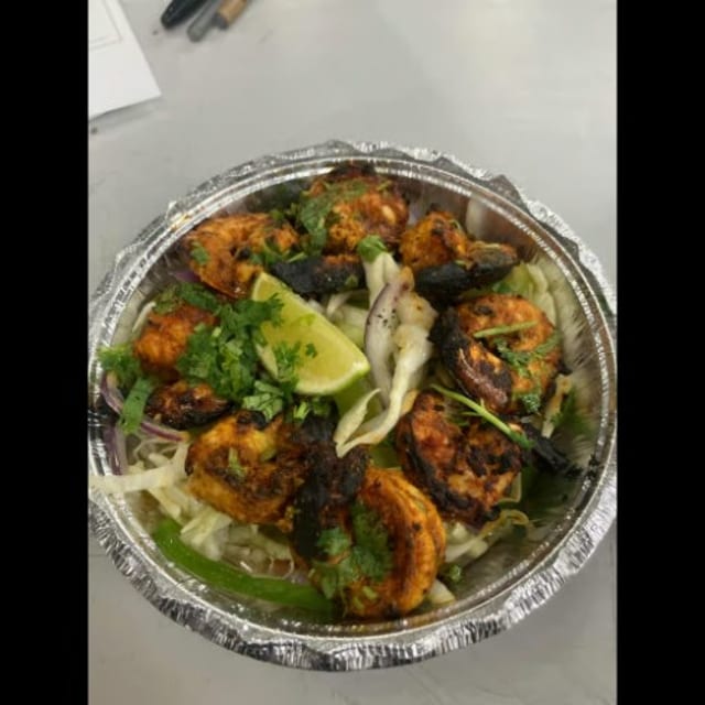 Shrimp Tandoori.