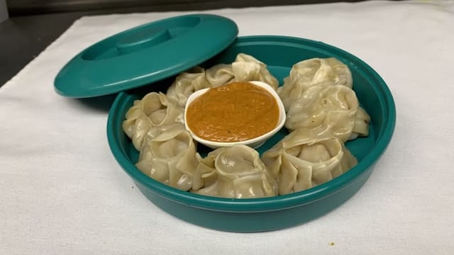 Veg Momo Steamed.