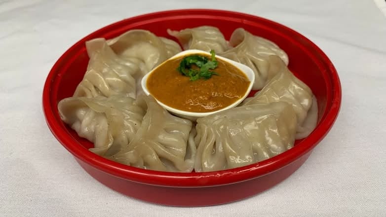 Chicken Momo Steamed.